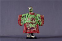 布袋戲偶（龍王頭）藏品圖，第1張