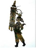 皮影戲偶藏品圖，第1張