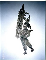 皮影戲偶藏品圖，第1張