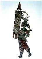 皮影戲偶藏品圖，第1張