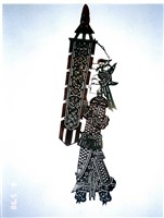 皮影戲偶藏品圖，第1張