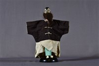 布袋戲偶（黑大花）藏品圖，第1張
