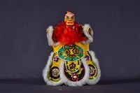 布袋戲偶（掛架龍王頭）藏品圖，第1張