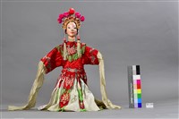 布袋戲偶（旦）藏品圖，第1張