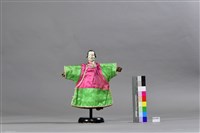 布袋戲偶（老旦）藏品圖，第1張