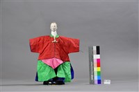 布袋戲偶（老旦）藏品圖，第1張