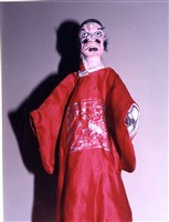 布袋戲偶（紅猴）藏品圖，第1張