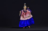 布袋戲偶（媒人婆）藏品圖，第1張