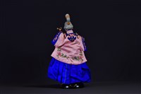 布袋戲偶（媒人婆）藏品圖，第2張
