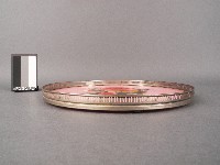 茶盤(圓形玻璃彩)藏品圖，第2張