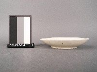 彩繪松鶴紋碟藏品圖，第2張