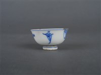 青花扇紋杯藏品圖，第9張