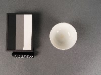 青花扇紋杯藏品圖，第2張