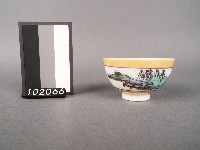 彩繪山水景紋杯藏品圖，第1張