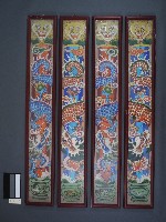 宗教彩繪龍柱藏品圖，第1張