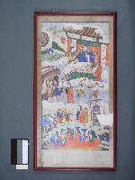 佛堂畫-十殿閻王圖5.十殿閻王圖-第七殿泰山王藏品圖，第1張