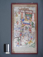 佛堂畫-十殿閻王圖6.十殿閻王圖-第九殿都市王藏品圖，第1張
