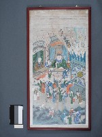 佛堂畫-十殿閻王圖10.十殿閻王圖-第十殿轉輪王藏品圖，第1張