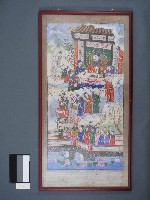 佛堂畫-十殿閻王圖14.十殿閻王圖-第一殿秦廣王藏品圖，第1張