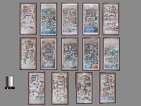 佛堂畫-十殿閻王圖藏品圖，第1張