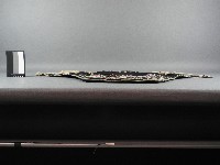 黑地彩繡三星肚兜藏品圖，第2張