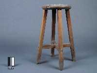 木製圓凳藏品圖，第2張