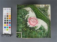 花卉磁磚藏品圖，第1張