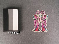 持扇仙女套色版畫藏品圖，第1張