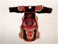 傀儡戲服(黑戰甲)藏品圖，第1張