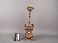 錫製壽字燭臺藏品圖，第1張