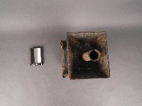 錫製壽字燭臺藏品圖，第2張