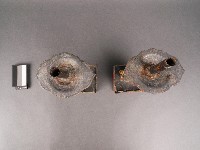 錫製壽字燭臺藏品圖，第2張