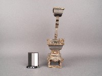 錫製壽字燭臺藏品圖，第1張