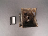 錫製壽字燭臺藏品圖，第2張