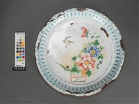 鐵胎琺瑯盤藏品圖，第1張