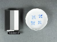 竹葉紋青花碟藏品圖，第1張