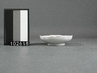 竹葉紋青花碟藏品圖，第2張