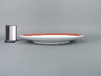 金紅釉五福壽字盤藏品圖，第2張