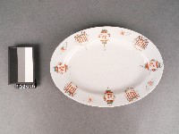 彩繪宮燈紋盤藏品圖，第1張