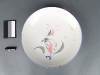 彩繪花卉紋盤藏品圖，第1張