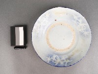 噴釉花卉紋盤藏品圖，第1張