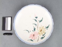 彩繪花卉紋盤藏品圖，第1張