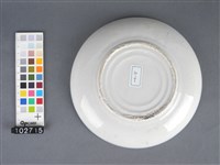 彩繪花卉紋盤藏品圖，第4張