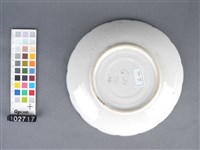 彩繪花卉紋盤藏品圖，第4張