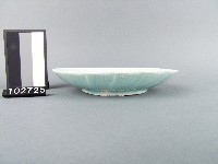 三彩荷花紋盤藏品圖，第2張