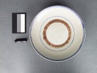 青花線紋盤藏品圖，第1張