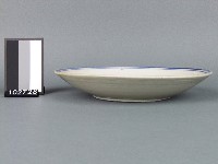 青花線紋盤藏品圖，第2張