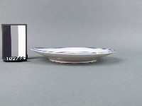 青花線紋盤藏品圖，第2張