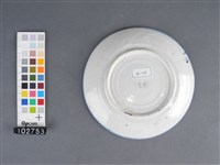 彩繪山水紋盤藏品圖，第4張