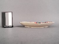 彩繪花卉紋盤藏品圖，第2張